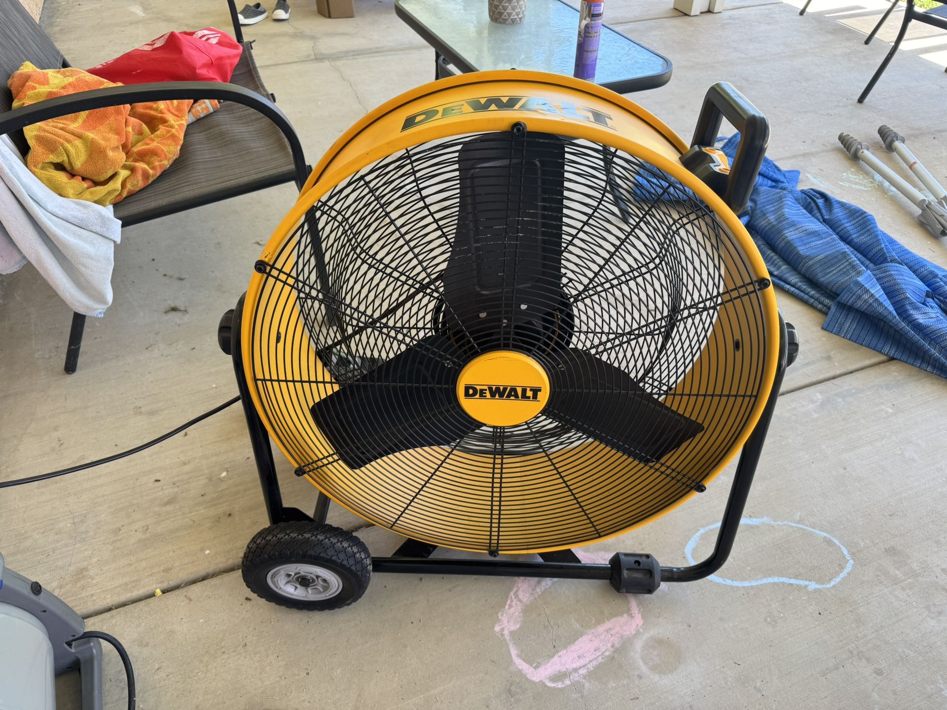 Dewalt 24 Drum Fan DXF2490