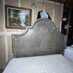 JUST Queen Bed Head Board & Frame NO mattress