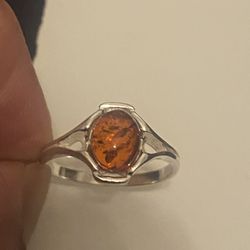 Honey Amber Ring