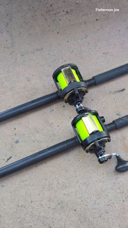 2 Shimano TLD 30..2 speed reels/New lines/Stalker outfitter rods