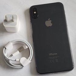 iPhone X  , Factory Unlocked,  Excellent Condition Like New 