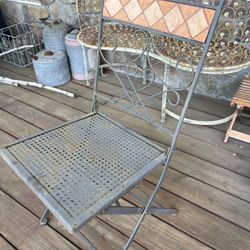Iron Folding Chairs 