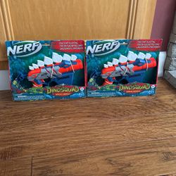Nerf Brand DINOSQUAD STEGO-Smash Dart Gun Set