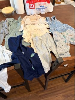 Nine months baby clothes good condition I am in Riverside area.