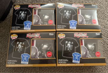 Funko POP! & Tee: Yu-Gi-Oh! – Blue-Eyes Toon Dragon (Metallic - GameStop Exclusive).