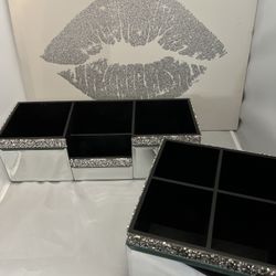 Nanette Lepore Mirrored Organizers 