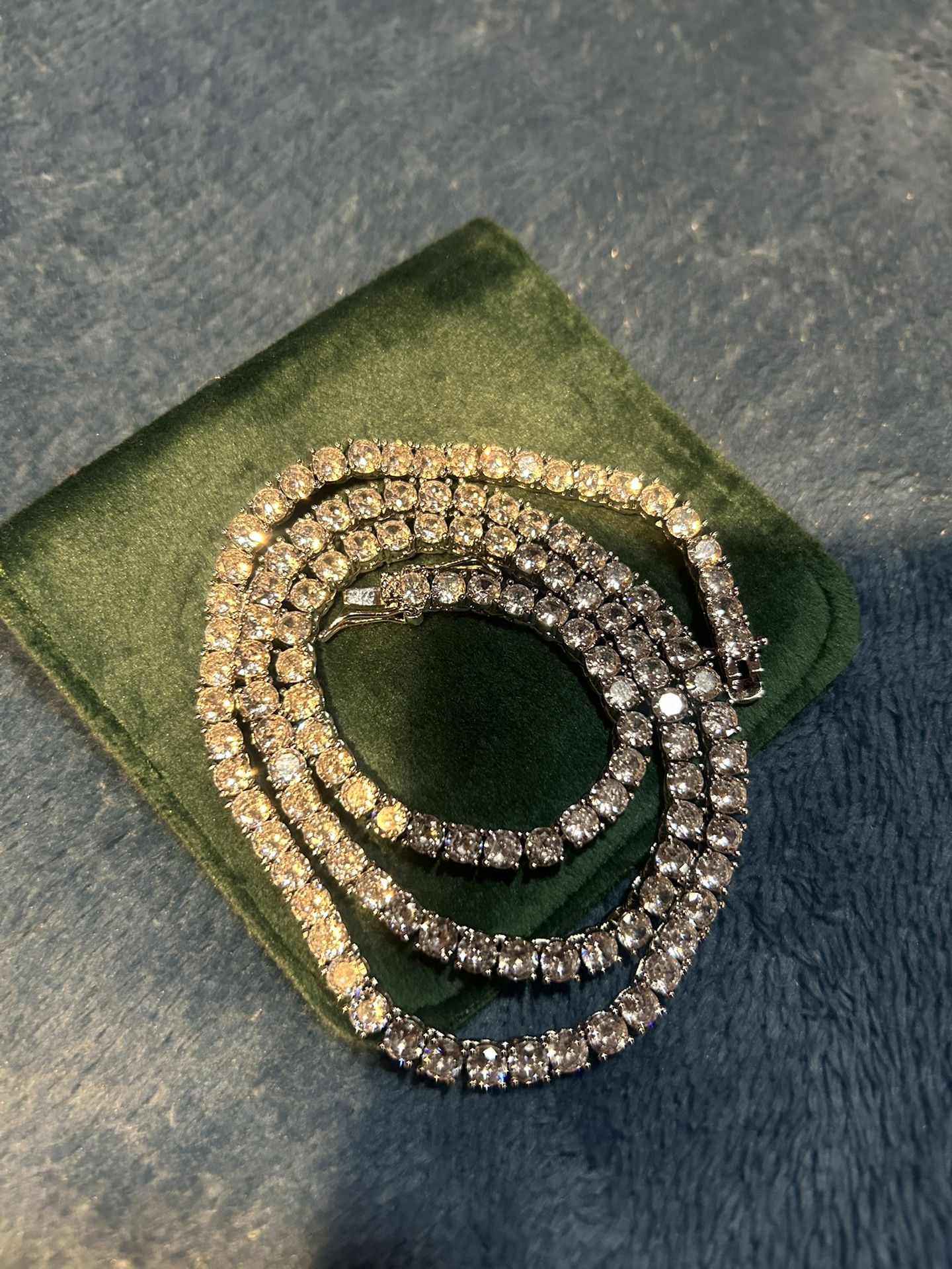 8inch Moisanite tennis Chain