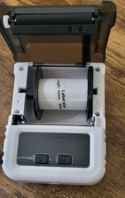 NEW*Portable Pro Label Maker Machine-Thermal, Printer, Barcode-Small Business, Office, Home, Address, Logo, Clothing, Sticker Printer 