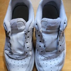 Air Force White Kids 314193-117 Size Leather 11C