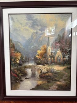 Mountain Chapel Thomas Kinkade