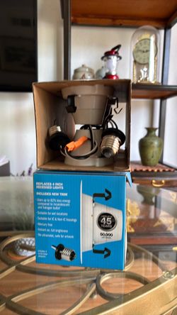4-pack 4” LED dimmable