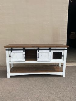 Farmhouse TV Stand / Cabinet