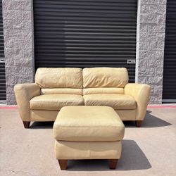Couch and Ottoman. Delivery Available.