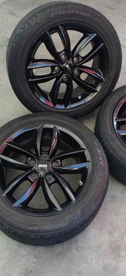 17" John Cooper Works Mini Cooper Rims + Tires - 5 Lug - $250 OBO