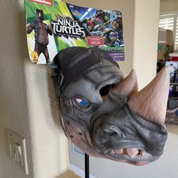 Teenage Mutant Ninja Turtles Rocksteady Halloween Adult Mask