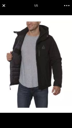 Gerry Men's rain jacket , black, size M