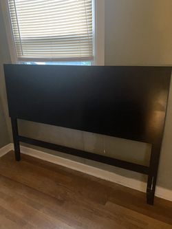 Queen side headboard with side rails