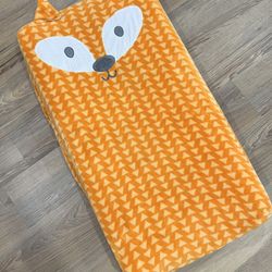 Changing Pad With Fox Cover