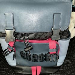 Authentic coach backpack