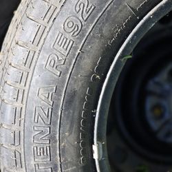 15" Tire on a wheel