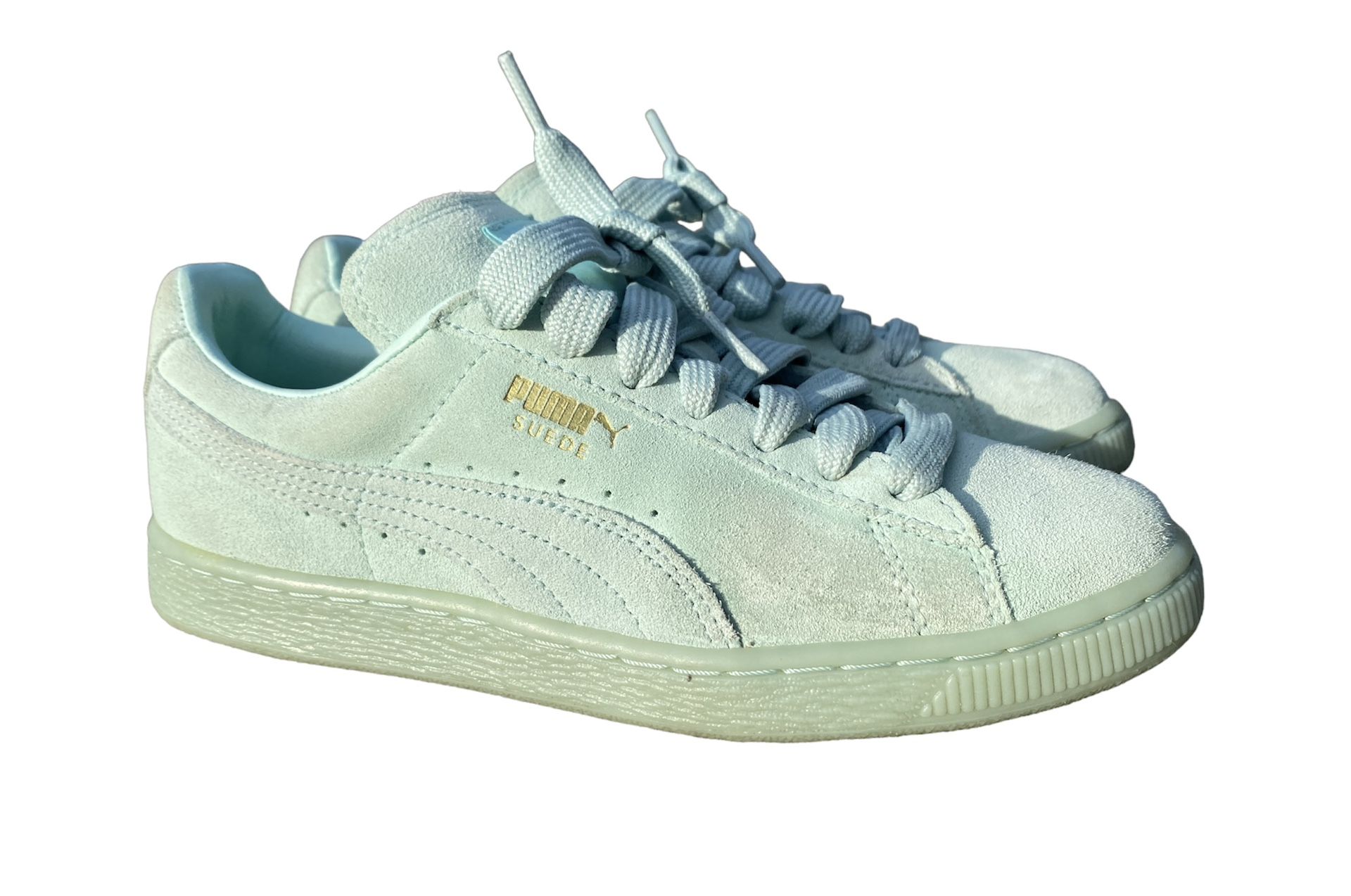 Puma Suede Classic Mono Ice Color GS Size 6