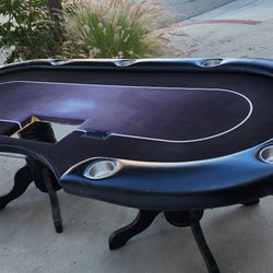 Professional Poker Table / Card Table Mint Condition! 