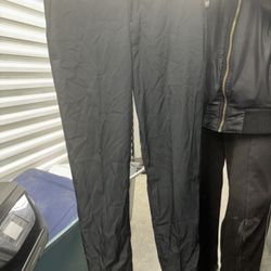 Nike Pants Mens Size 32x32 Black Golf Dri Fit Tech Flat Front Casual 319685-012