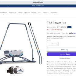 AEROSKI POWER PRO 2.0 NEW IN BOX