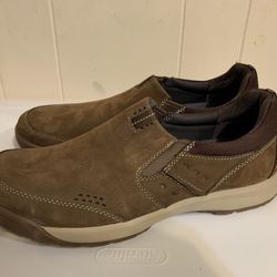 Clark’s Leather Slip On Shoes