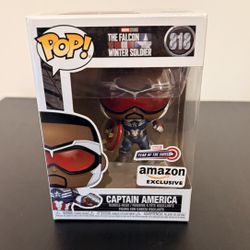Funko Pop! The Falcon And The Winter Soldier Captain America #818