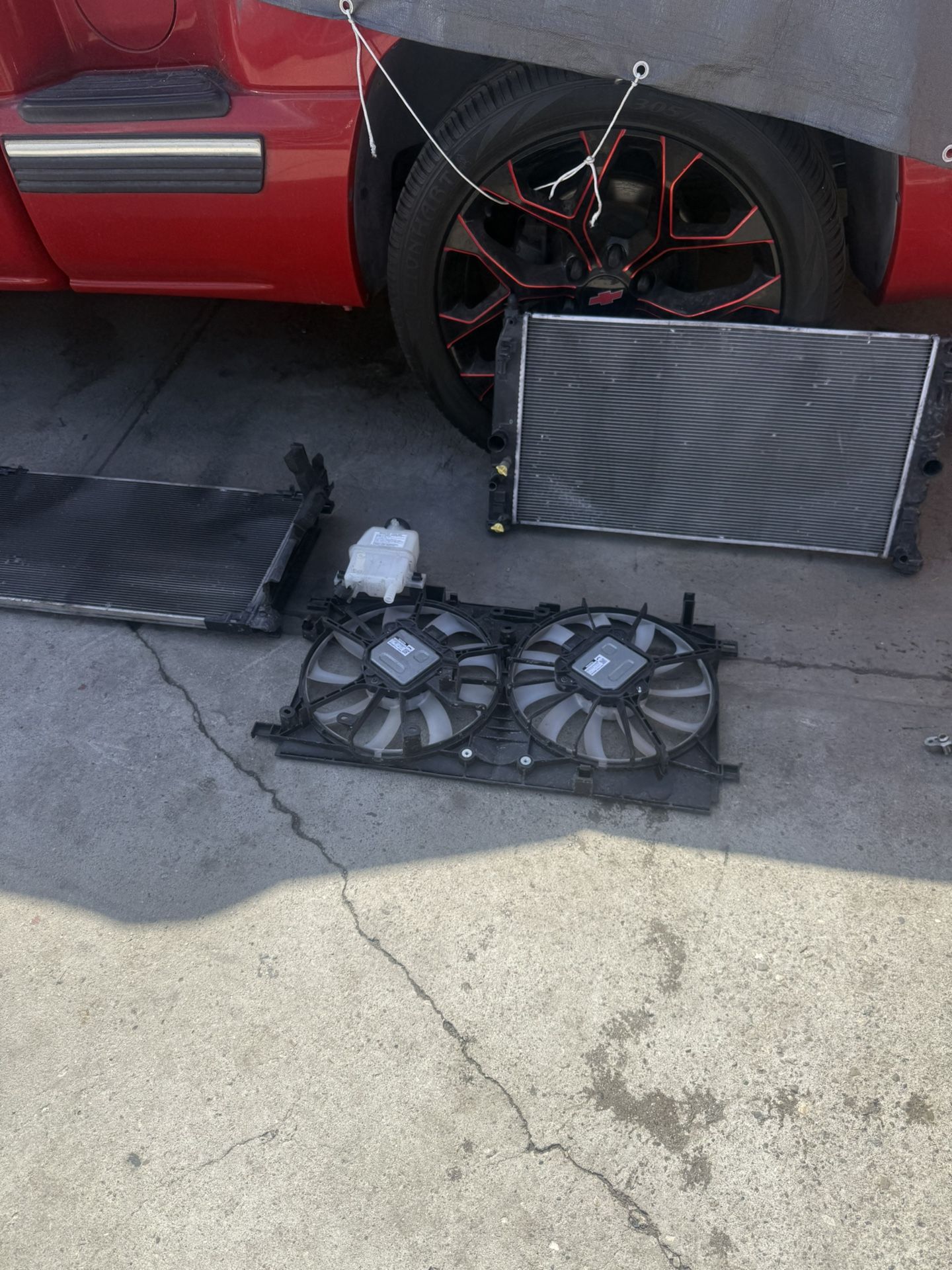 2017. Prius. Prime. Radiator. Condenser. And. Fan