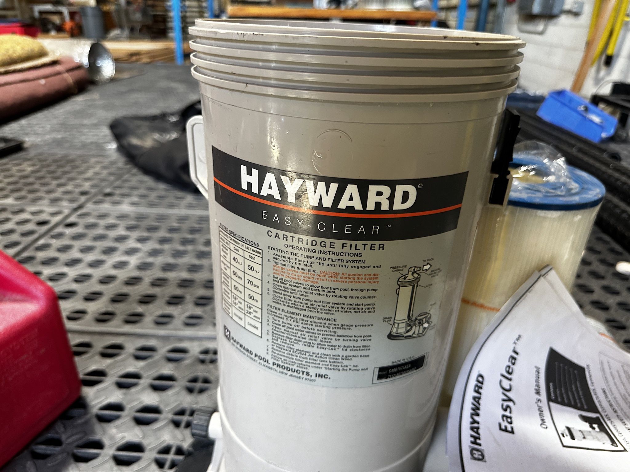 Hayward Easy Clear Pool Pump & Filter