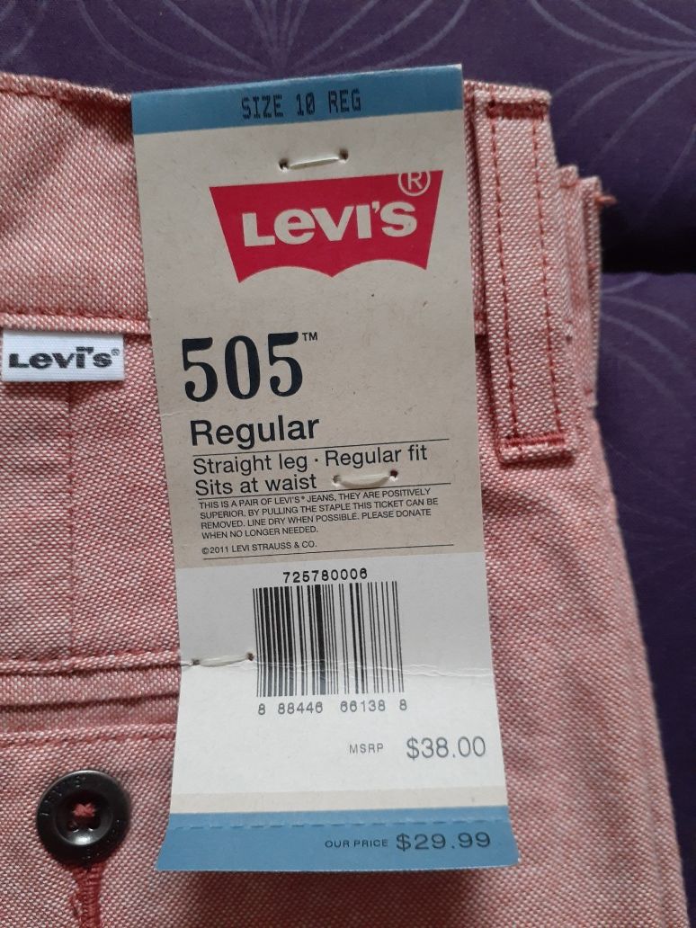 Boys Levi shorts