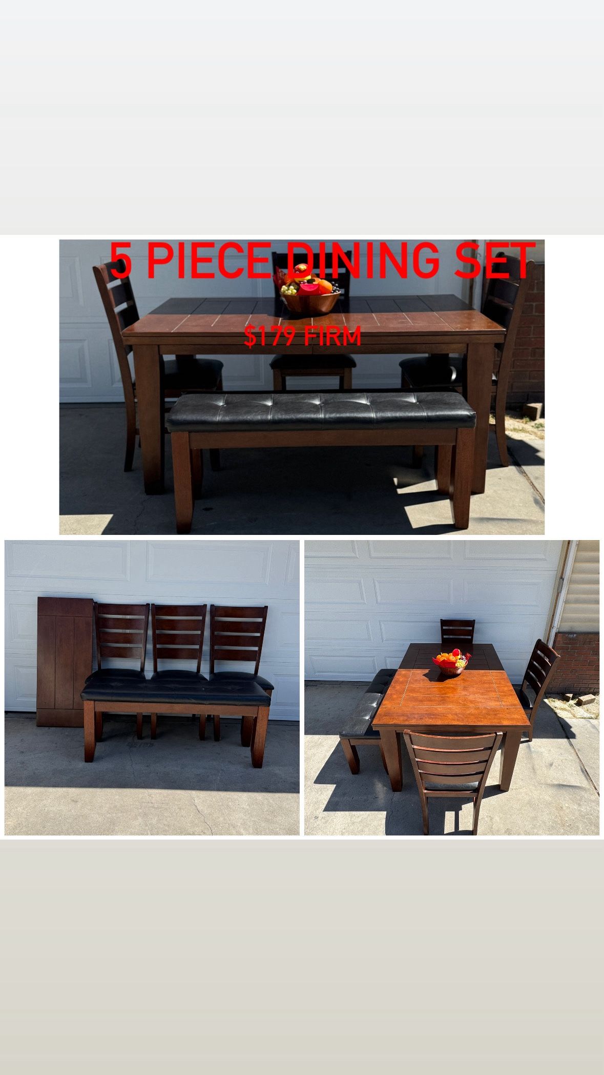 5 Piece Dining Set