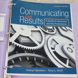 Communicating for Results 
