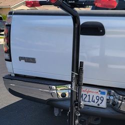 Bike rack hitch mount