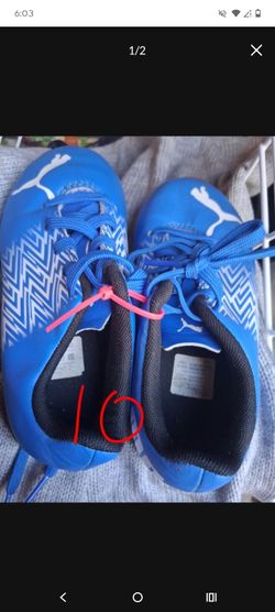 Boys size 10 cleats