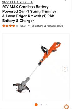 Black & Decker 2in1 Trimmer/Edger
