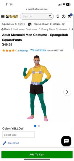 Mermaid Man Costume