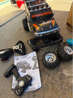 Large scale radio shack  mattracks  Truck