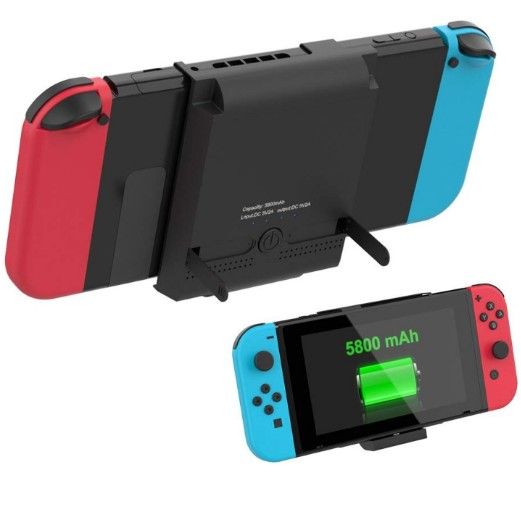 PRICE FOR THIS WEEK ONLY Brand new ( BATTERY ONLY ) ( NINTENDO SWITCH IS NOT INCLUDED ) 5800mAh Portable Battery Pack for Nintendo Switch