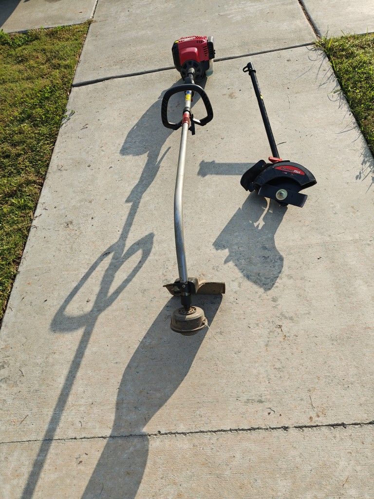4cly Troy Built Weed Wacker With Edger Attachment 100 Firm Read Add 