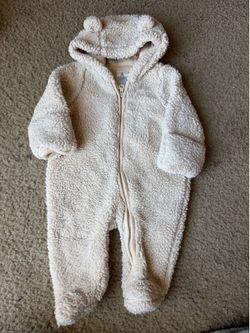 Baby warmer beige size 0-3 months
