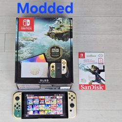 Nintendo Switch OLED With 200 Games