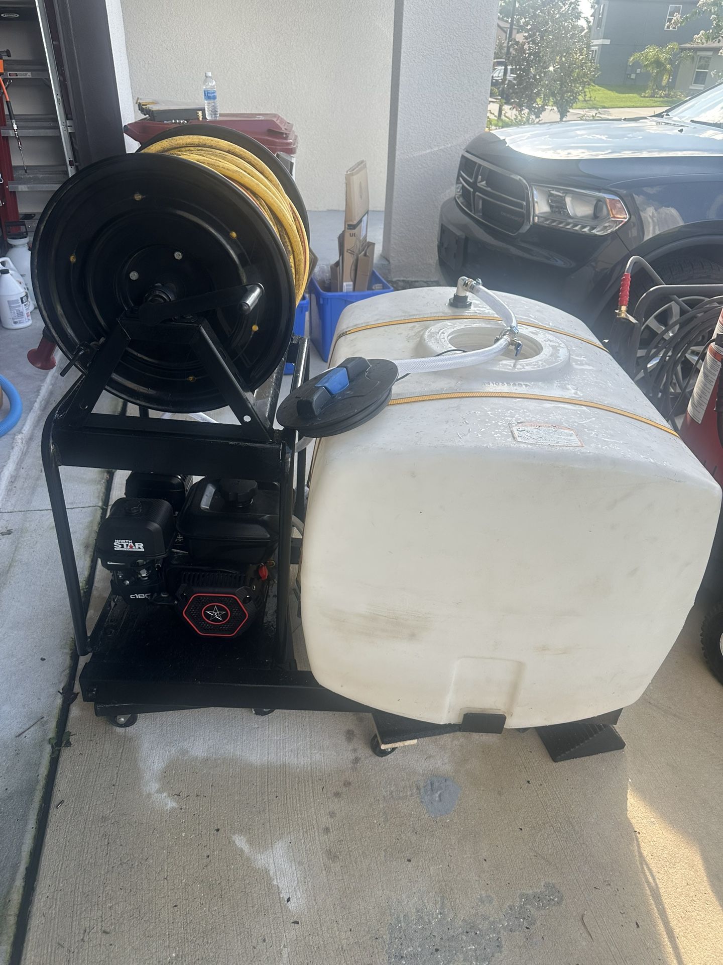 Sprayer / soft wash skid