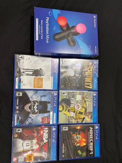 Ps4 move and games