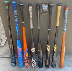 Baseball Bats Each price is in description 