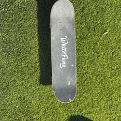 White Fang Skate Board 