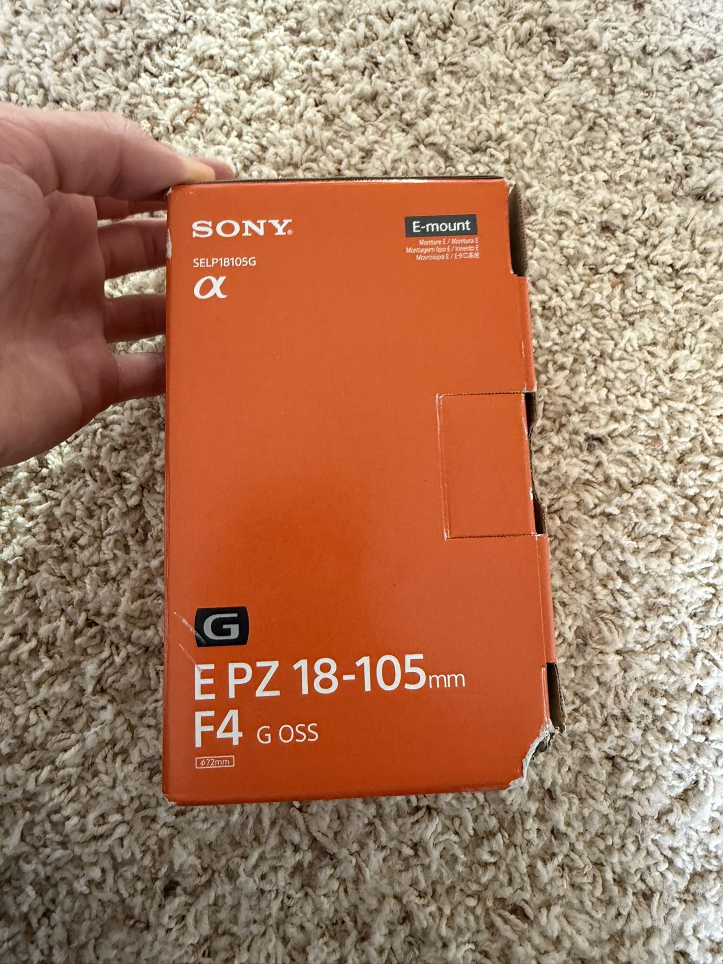 Sony E Mount 18-105mm