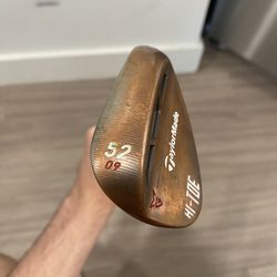 Taylor Made Milled Grade Hi-Toe 52 Degree Wedge